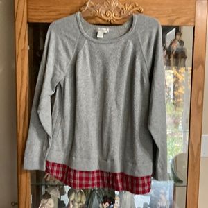 Christopher and banks sweater size L great condition. Smoke free home